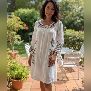 Brass and Roe embroidered dress